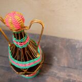 Vintage "scoubidou" bottle