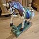 Ceramic horse statue
