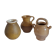 Series of 3 vintage ceramics