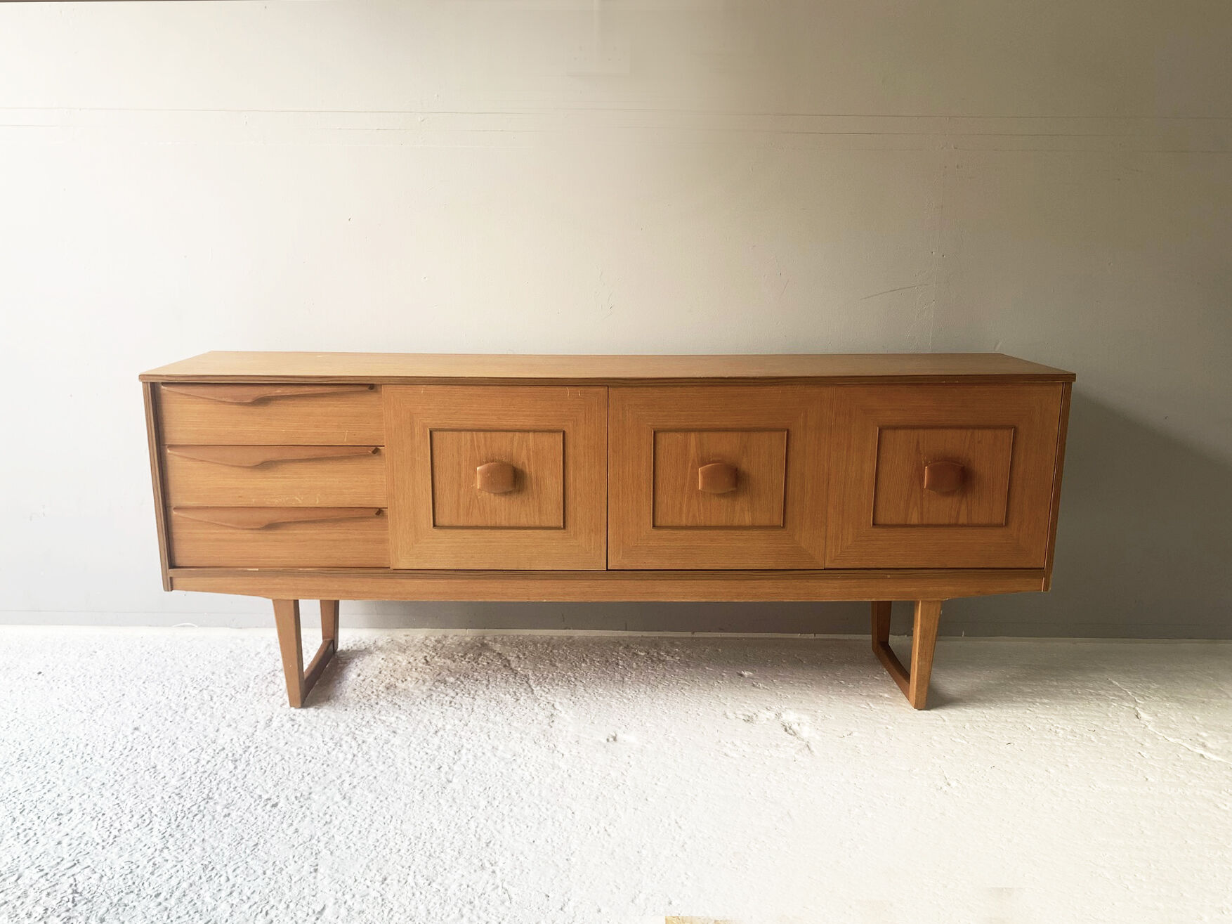 1970s mid century English ‘Stateroom’ sideboard by Stonehill