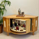Cabinet de bar vintage « speakeasy »