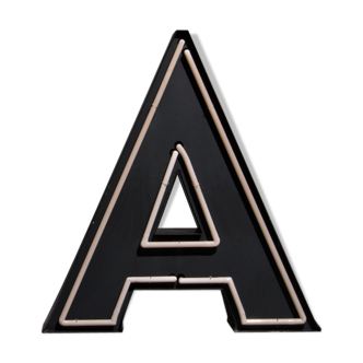 Xl advertising letters with neon lighting - a -