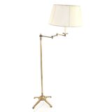Telescopic bronze floor lamp