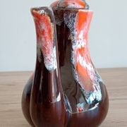 Vallauris earthenware teapot and coffee pot from the 70s