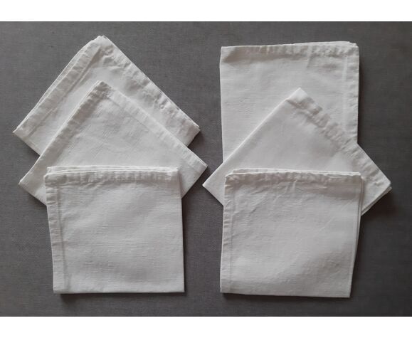 6 serviettes lin