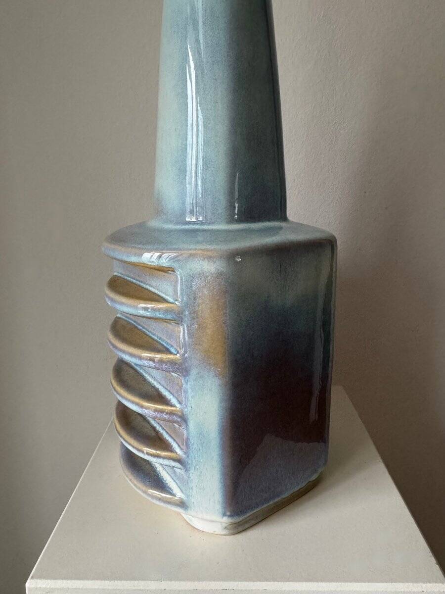 Lampe de table par Einar Johansen pour Søholm Stentøj, céramique, Danemark, années 1960.