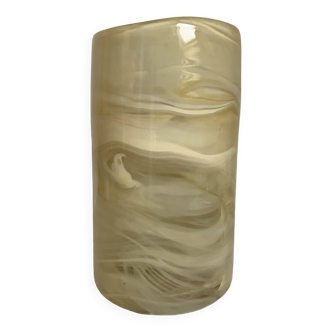Vase en pâte de verre artisanal