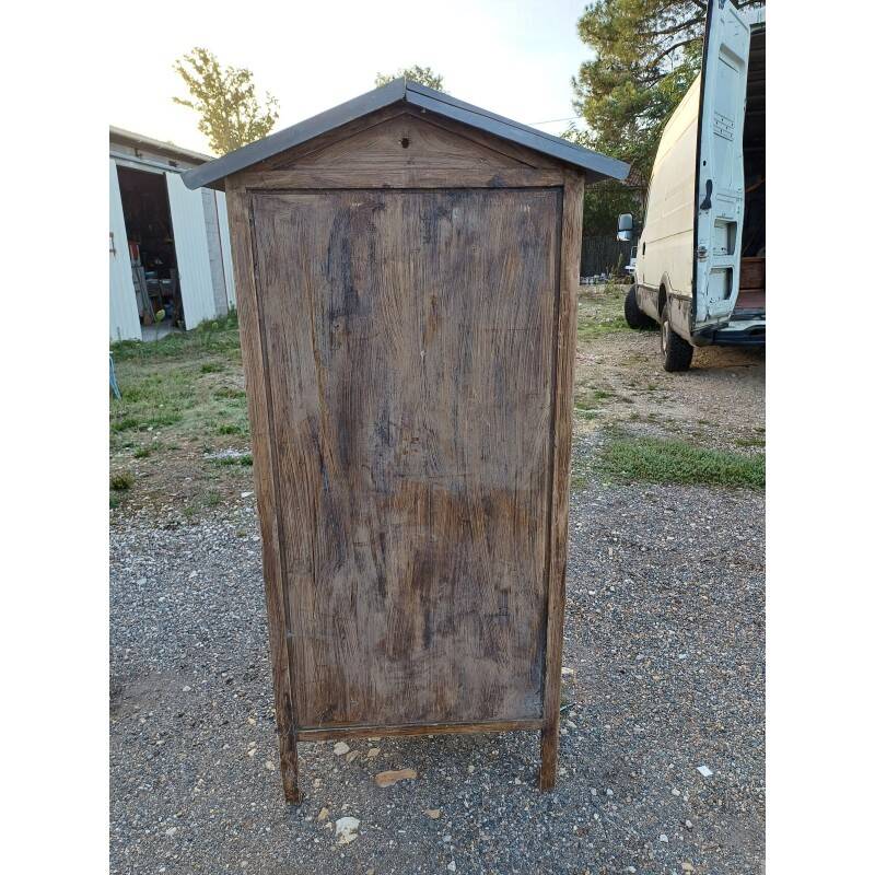 Aviary bird cage wood and wire mesh