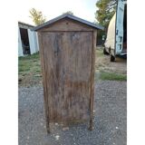 Aviary bird cage wood and wire mesh