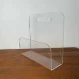 Plexiglass magazine rack