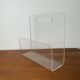 Plexiglass magazine rack