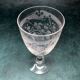 Verres à pied en cristal