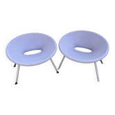 Paire de chaises Ploof de Philippe Starck pour Kartell