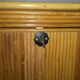 Rattan and bamboo bar cabinet