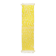 Moroccan Berber rug in lemon yellow with reliefs