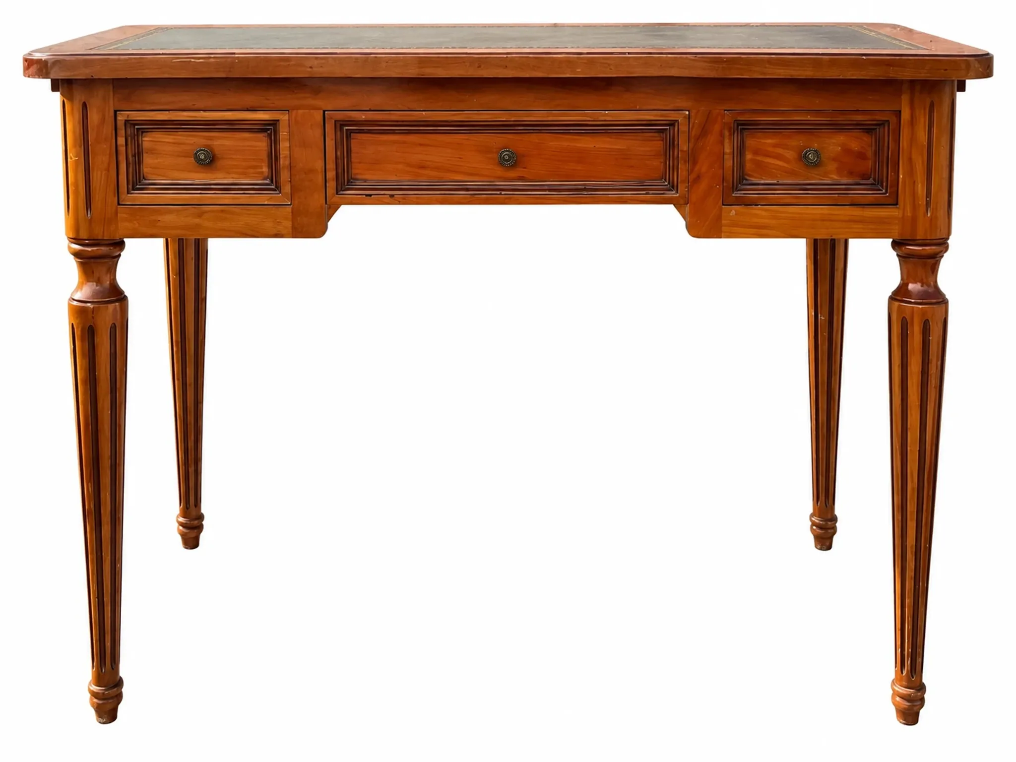 Small Louis XVI style wooden desk – 3 drawers