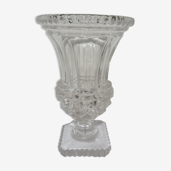 Medici valve crystal vase