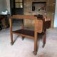 Vintage wooden trolley, vintage design trolley, rolling furniture, servant