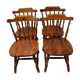 4 chaises western de saloon vintage 1970-1980