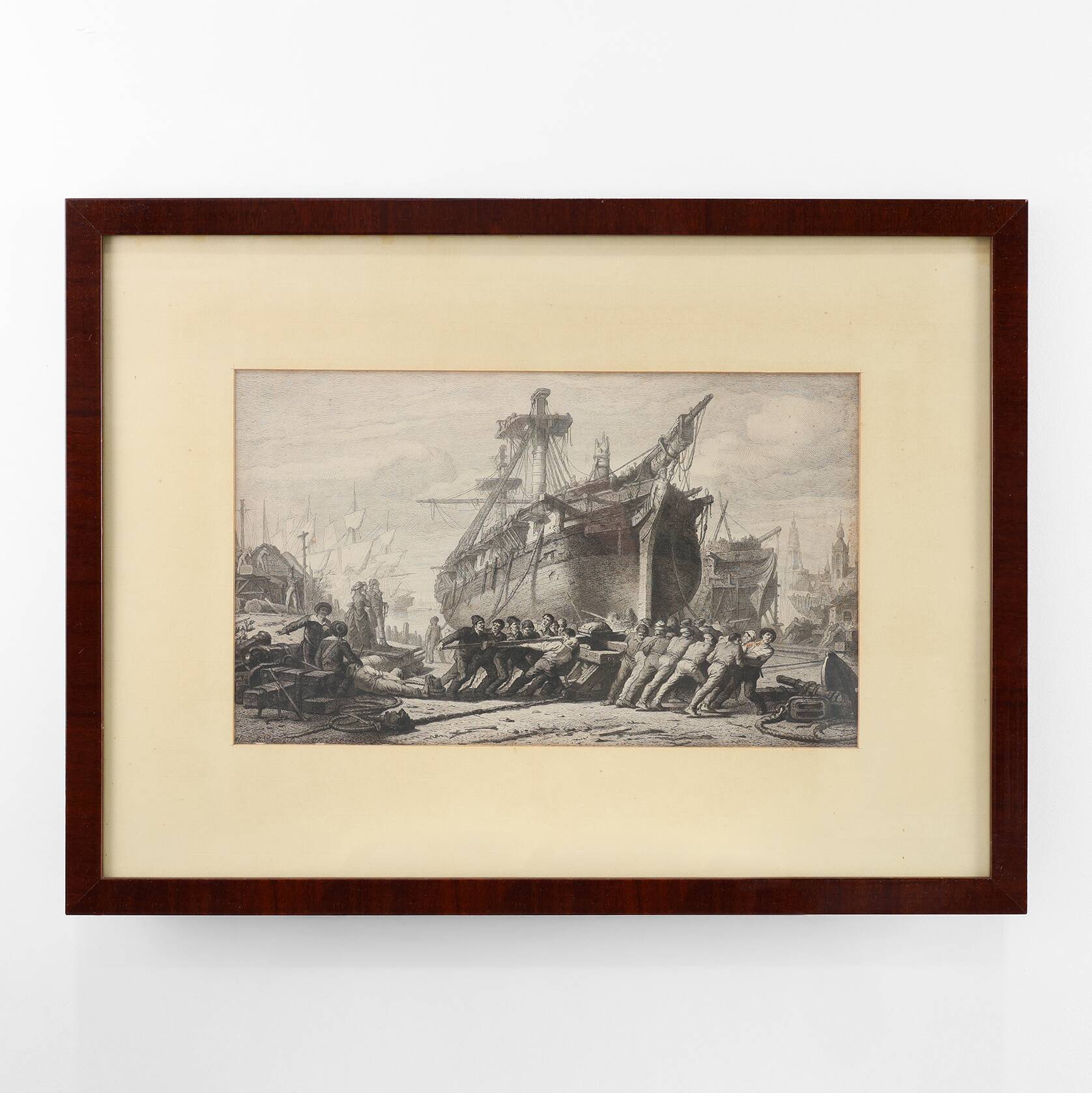 Antique Belgian Engraving of Napoleon I, After Hendrik Schaefels, 1804