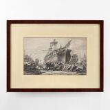 Antique Belgian Engraving of Napoleon I, After Hendrik Schaefels, 1804