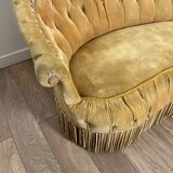 Golden yellow Toad sofa