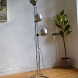 Goffredo Reggiani Lampadaire Eye ball 1970 3 lumières orientables