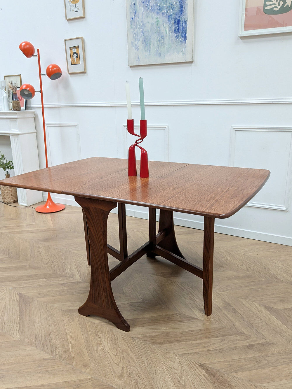Table modulable G-Plan vintage pliante
