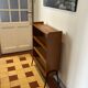 Vintage guariche style bookcase / shelf, 1960