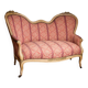 Antique Louis XV style bench – Napoleonic III period – 110 cm