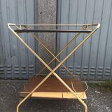 Old 60s rolling trolley formica & metal