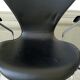 4x chairs by Arne Jacobsen for Fritz Hansen, model 3107 in leather