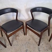 Chaise en teck C21, FIRE CHAIR conçue par KAI KRISTIANSEN