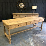 Oak farmhouse table XIXth