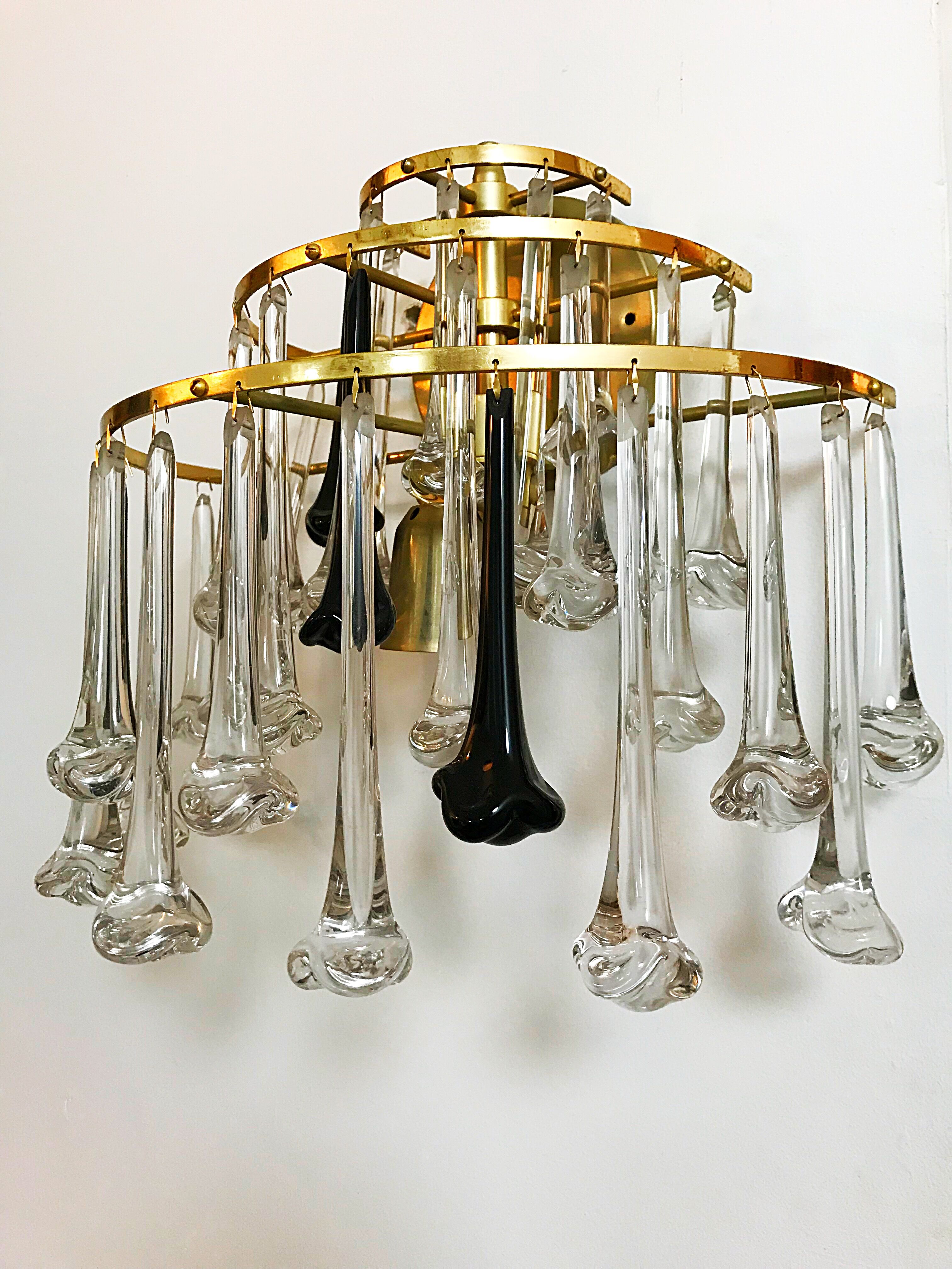 Pair of wall lamps 1960