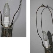 Lamp signed « Michel De Closets - Vancouver (Canada) - 1957 »