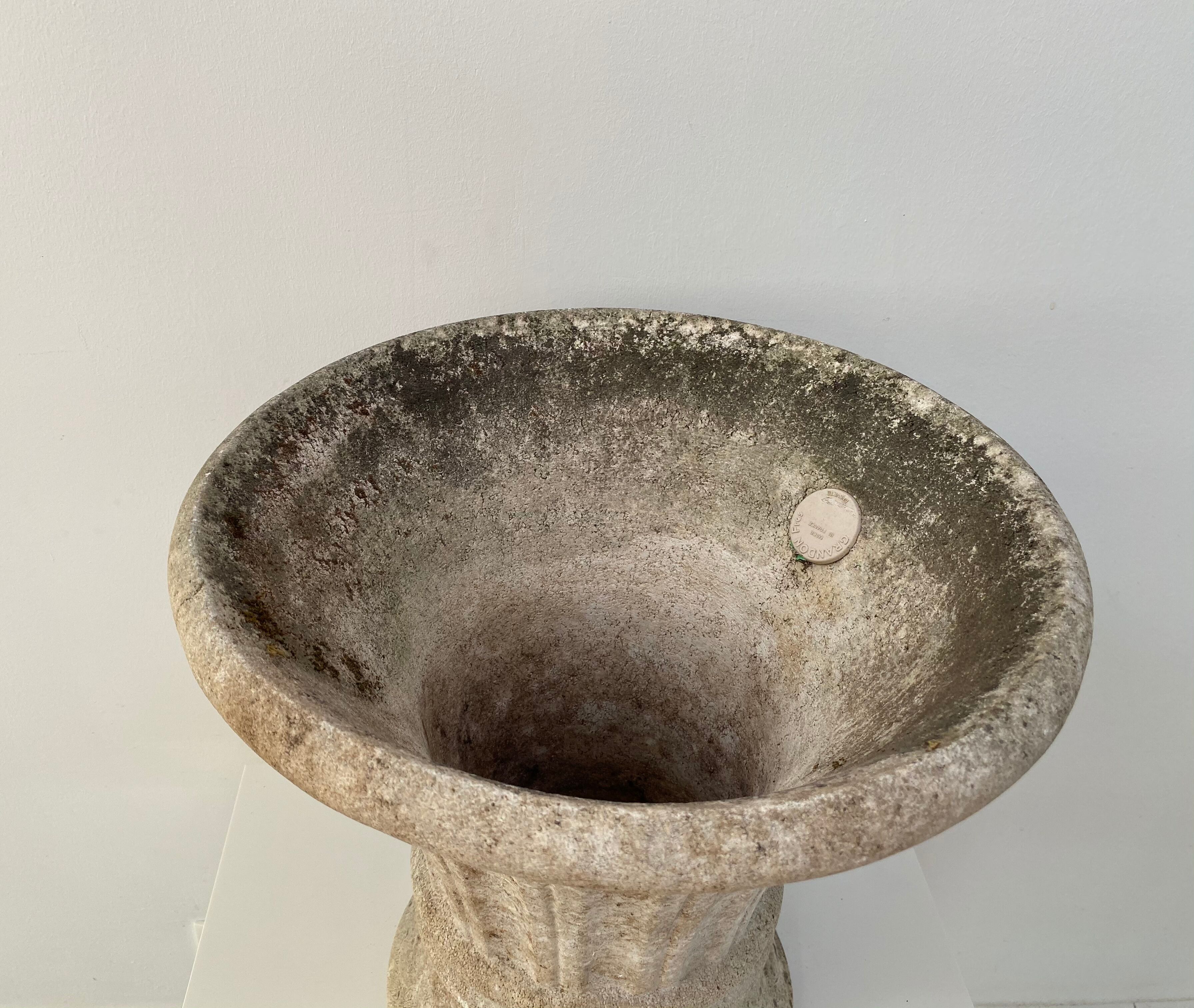Medici style stone planter from the 60s