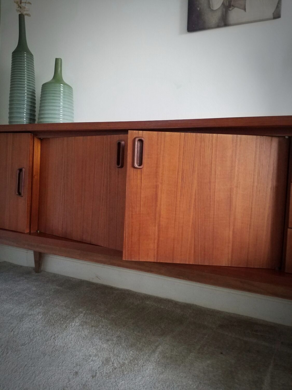 Enfilade teck années 60