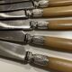 Bakelite handle knives from the 1950s