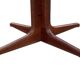 Vintage Teak Glostrup Dining Table Extendable Oval 1970s