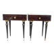 Paire de chevets Art déco palissandre de Rio