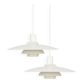 Paire de suspensions vintage danoises Form light années 1980