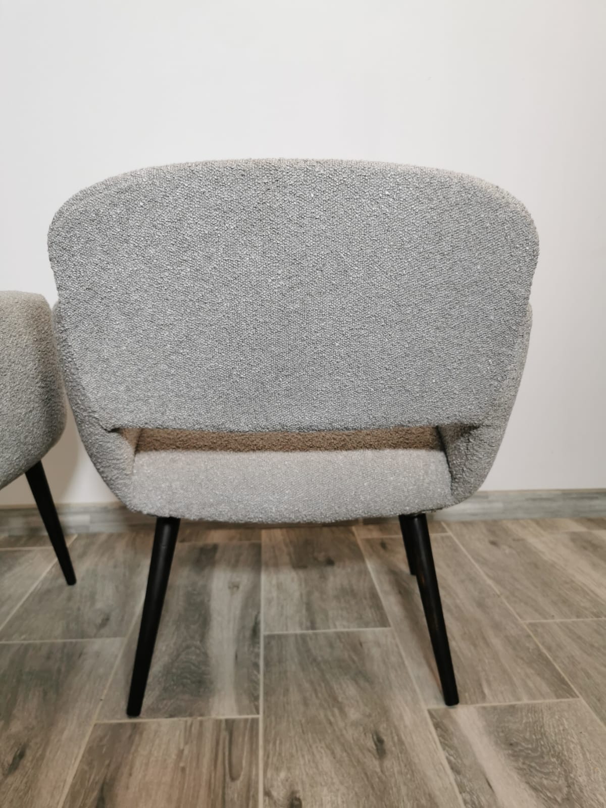 Mid-century restored pair of armchairs