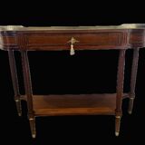 Louis XVI style mahogany console, 19th century