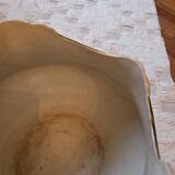 Jardinière in slipware signed by Gustave de Bruyn.