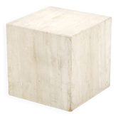Vintage Travertine Side Table
