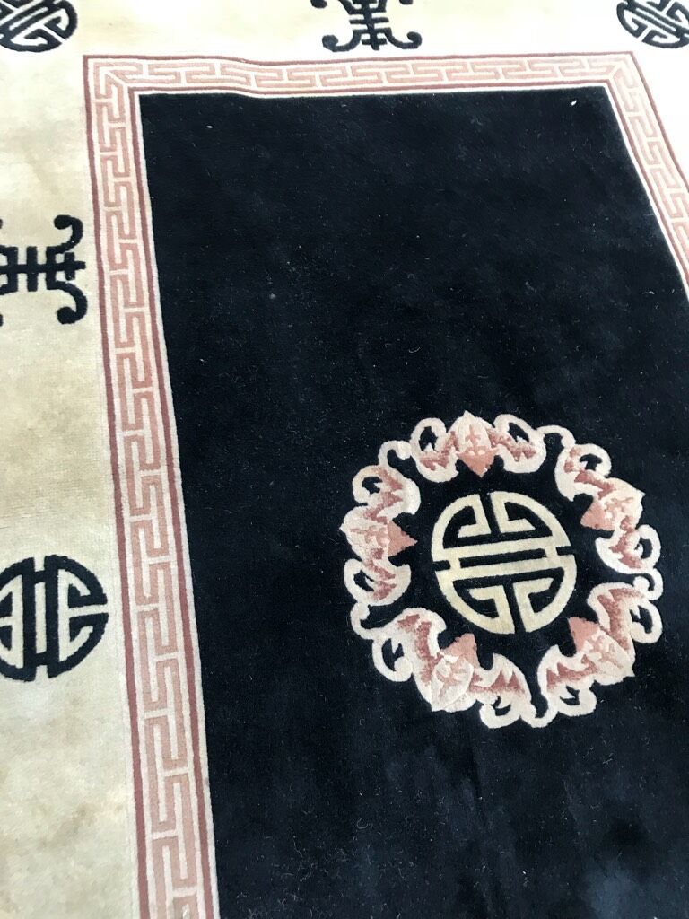 Old chinese carpet 120 x 192 cm