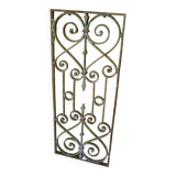 Antique Classical French Cast Iron Door Fence, from around 1900.