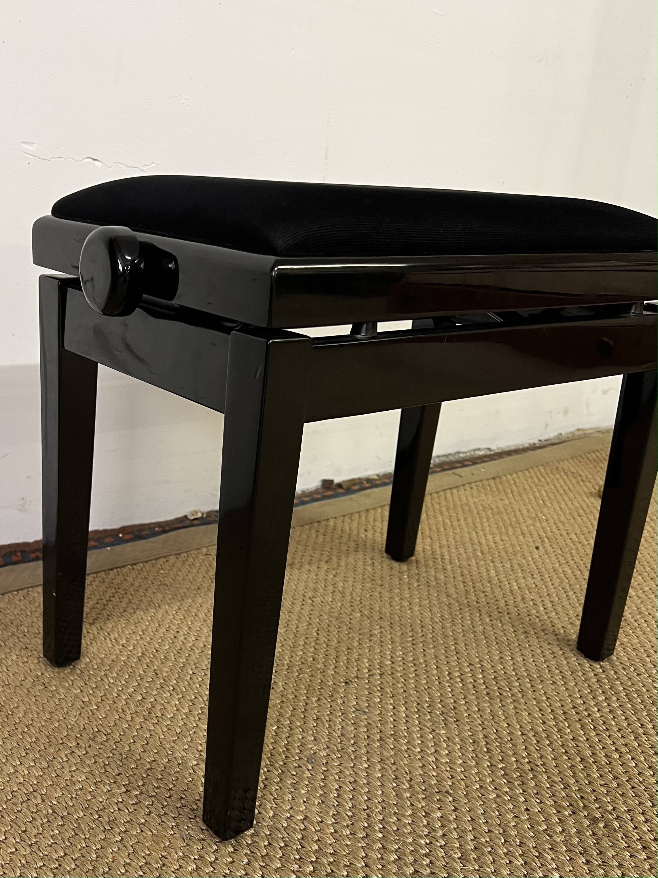 Banc de piano réglable en hauteur
