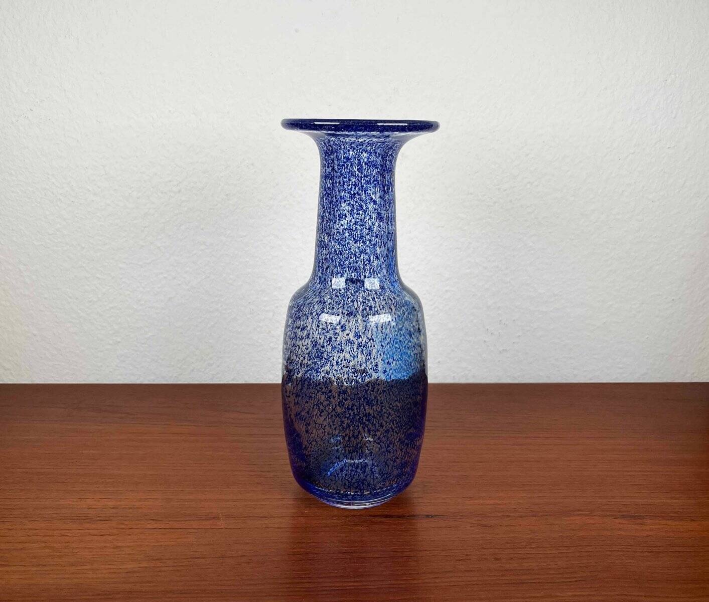 Vintage Swedish glass vase by Sven Vallien for Kosta Boda.